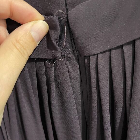 Jenny Yoo Plum Aiden Style 1282 Strapless Dress Sz 10 - Picture 7 of 8